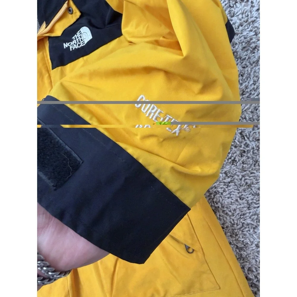 Vintage The North Face Mountain Gore-Tex Jacket Men's XL Yellow Black Shell